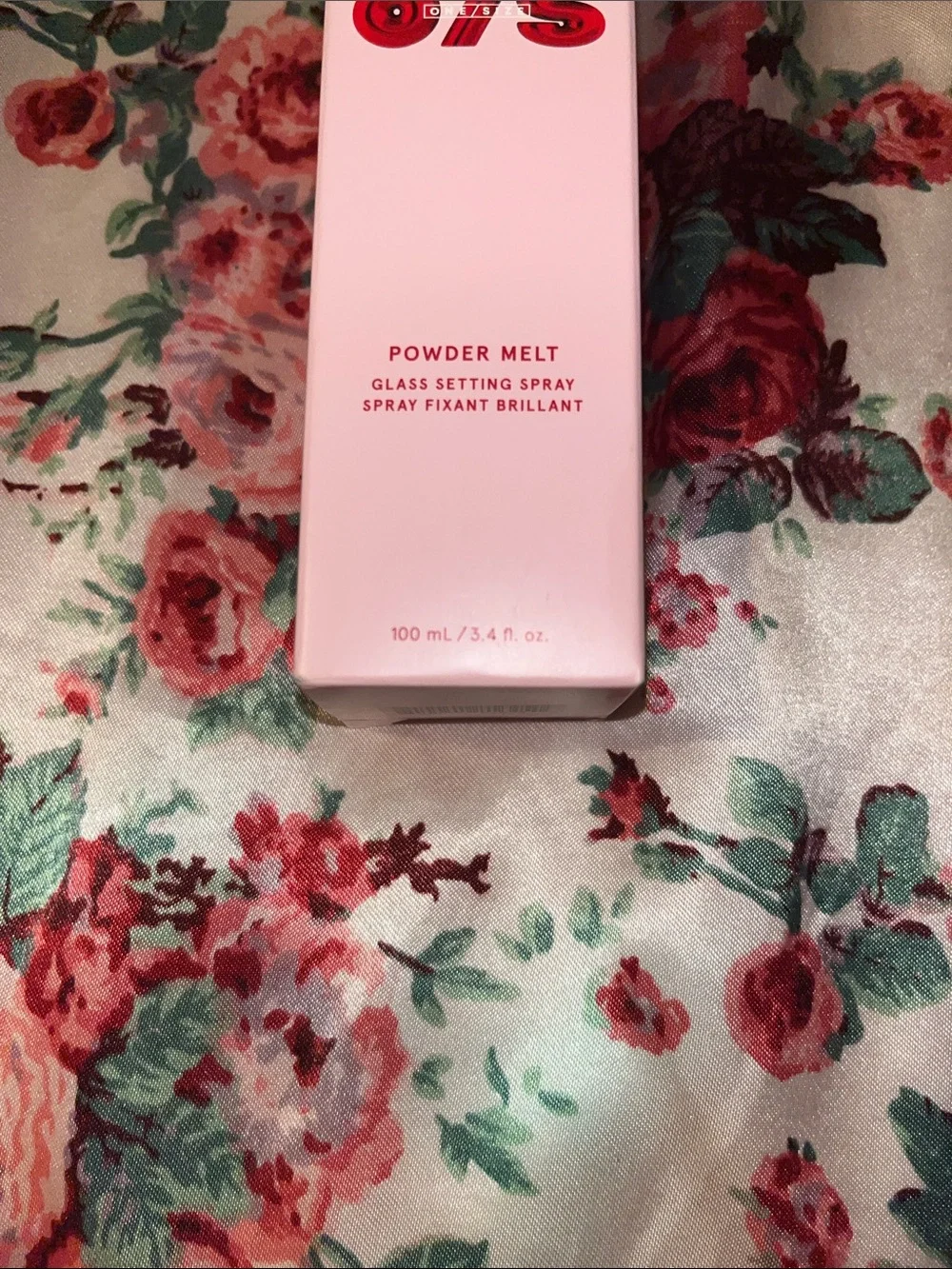 Powder Melt Glass Setting Spray — Pink